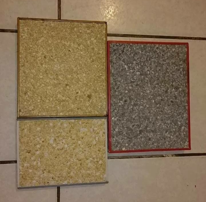 Amostra com piso Fulget